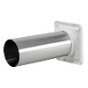 Lambro® 4-In. White Plastic Louvered Vent - 4 of 4