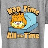 Women's - Garfield - Nap Time All The Time Short Sleeve Graphic T-Shirt - 2 of 4