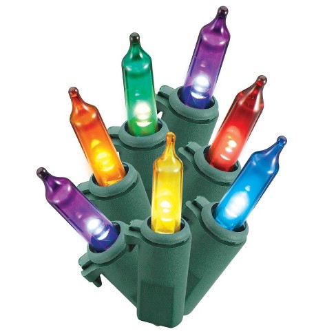 Philips 200ct Christmas Led Smooth Mini String Lights Multicolored