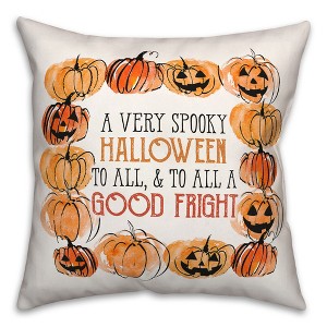 Creative Products A Good Fright to All 20 x 20 Spun Poly Pillow - 1 of 3