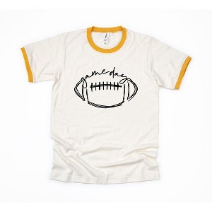 Simply Sage Market Women's Football Game Day Short Sleeve Ringer Tee - 1 of 3