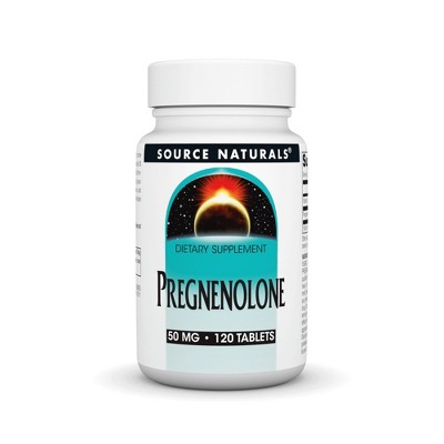 Pregnenolone 50mg by Source Naturals, Inc.  -  120 Tablet