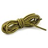 Elerevyo Round Rope Dual Colored Striped 0.2" Thick Boot Sneakers Shoelace 3 Pairs - 2 of 4