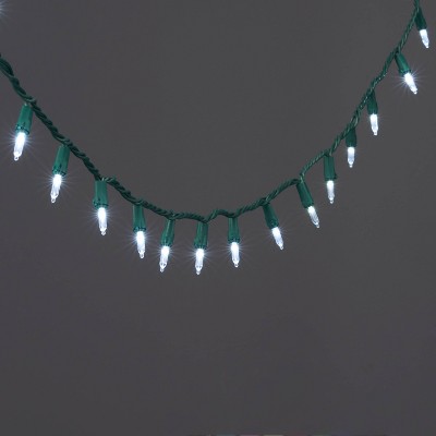 200ct LED Smooth Mini String Lights with Green Wire - Wondershop™