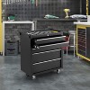 5-Drawer Tool Chest With Wheels,Rolling Tool Cart With Caster Wheels,Sliding Drawers and Protective Liner,Lockable Storage Cabinet for Garage - 3 of 4