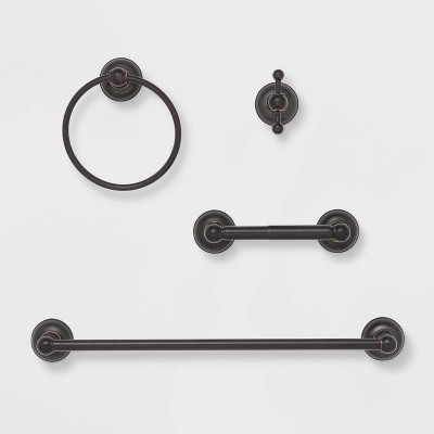 Oil Rubbed Bronze Bathroom Accessories Towel Shelf Towel Bar Bath