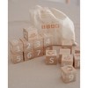 Kinderfeets: Bamboo ABC Blocks - 18pc Set, Ages 12mo+ - 2 of 4