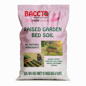 Michigan Peat Company BACCTO Raised Bed Soil with Organic Compost, Manure, & Earthworm Castings for All Plant Types, 1.5 Cubic Feet - 1 of 4