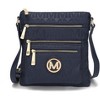 MKF Collection Jessy M Signature Handbag Vegan Leather Women’s Crossbody Bag by Mia K - 2 of 4