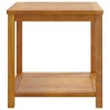 vidaXL Side Table Solid Acacia Wood 17.7Inchx17.7Inchx17.7Inch - 3 of 4