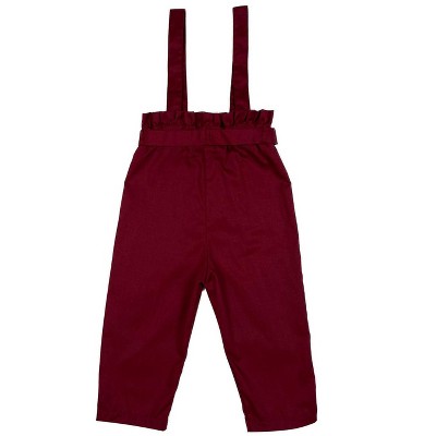 Mixed Up Clothing Baby Girl Tirantes Paperbag Romper