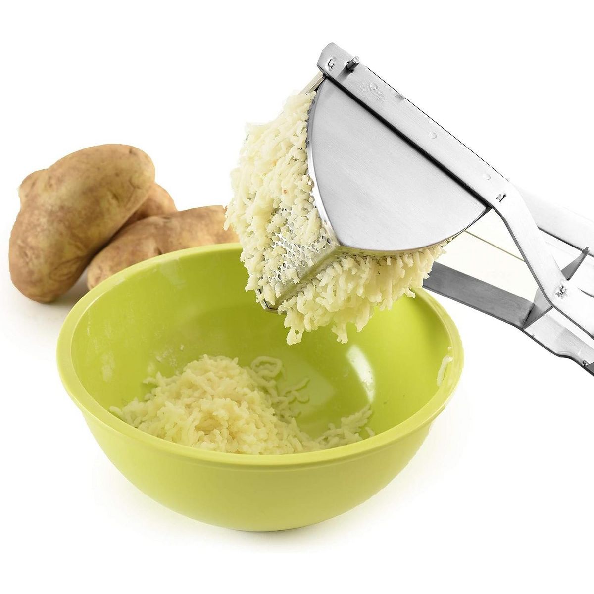 Norpro Stainless Steel Commercial Potato Ricer - 22oz Capacity - thumbnail 3
