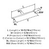 Amerock Enlivity Pull for Cabinets, Drawers, and Furniture - 3 of 4