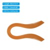 Unique Bargains Smooth Surface Craft Activity Kits Origami Quilling Paper Strips 600 Pcs - 3 of 4