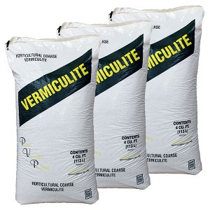 PVP Industries Medium Vermiculite Professional Grade Soil Conditioner, 3 Pack - 1 of 2