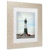 Trademark Fine Art Watson-Hall Tybee Island Light Station and Museum Georgia USA Matted Framed Art - 3 of 4