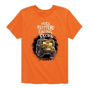 Boys' - Cars - Miss Fritter's Racing Skoool Short Sleeve Graphic T-Shirt - 1 of 4