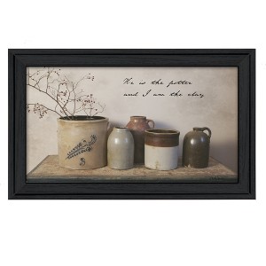 He is the Potter Framed Wall Art, Modern Home Decor Framed Print for Living Room, Bedroom & Farmhouse Wall Decoration by Billy Jacobs - 1 of 1