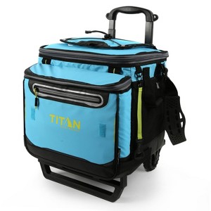 Titan by Arctic Zone Deep Freeze 40qt Rolling Cooler - 1 of 4