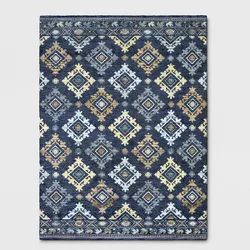 Indigo Tapestry Woven Rug - Threshold™