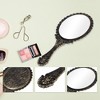 Unique Bargains Hand Mirror with Handle 9.8" L x 4.5" W 1 Pc - 3 of 4