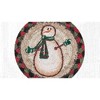 Earth Rugs Moon & Star Snowman Printed Coaster 5"x5" Winter Decor - 2 of 3