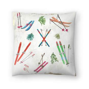Winter Joy by Pi Holiday Collection - Minimalist Throw Pillow