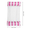Unique Bargains Stripe Rectangular Pool Hammock Lounger 1 Set - 4 of 4