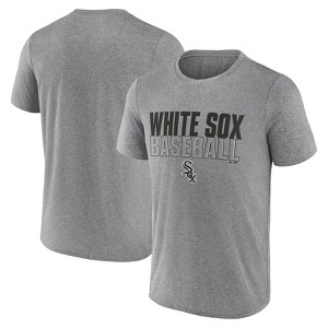 MLB Chicago White Sox Men's Gray Athletic T-Shirt - 1 of 3