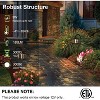 3W 185LM LED Landscape Lighting, Oil-Rubbed Bronze Pathway Light, Die-Cast Aluminum, ETL Listed (4-PACK) - 2 of 4