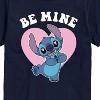 Men's - Lilo and Stitch - Be Mine Short Sleeve Graphic T-Shirt - 2 of 4