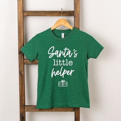 The Juniper Shop Santa's Little Helper Youth Short Sleeve Tee