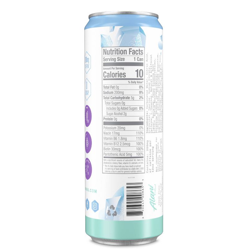 Alani Arctic White Energy Drink - 12 fl oz Can, 3 of 6