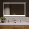 Dovelina Bathroom Vanity Mirror LED Rectangle Anti-fog Wall Mirror with Blueteeth - 2 of 4