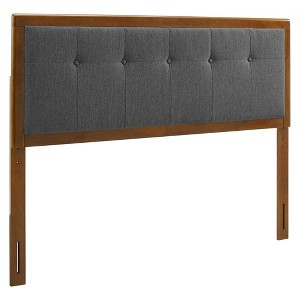 Modway Draper Tufted Full Fabric and Wood Headboard - 1 of 4