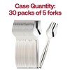 Smarty Had A Party Silver Plastic Serving Forks - 150 pcs - 4 of 4
