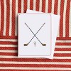 Golf Stickies 3" x 3" 50-Sheet Sticky Notes (2-Pack) & Golf Greeting Card Combo by Ramus & Co - 2 of 2