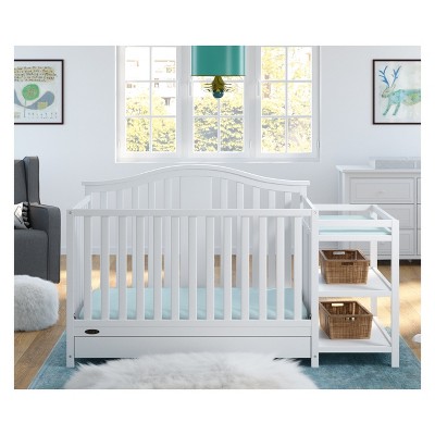 graco 4 in 1 crib with changing table