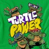 Teenage Mutant Ninja Turtles: Mutant Mayhem Turtle Power Cute Kids T Shirt For Youth, Kelly Green - 3 of 4