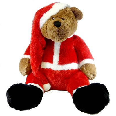 santa teddy bear