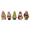 Northlight Beaded Garland, Mini Tree Topper and Glass Figurine Ornaments - Multicolor - 18pc - image 4 of 4