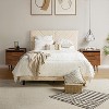 Set of 2 Janet 3 - Drawer Nightstand with a Charging Station | KARAT HOME - 3 of 4
