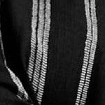 black white stripe