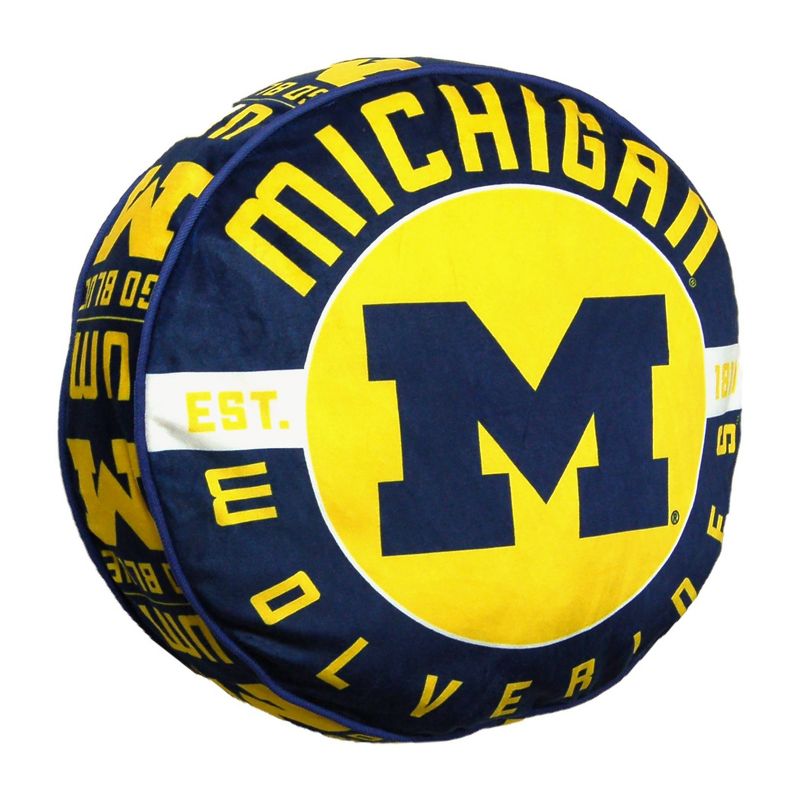 15&#34; NCAA Michigan Wolverines Cloud Pillow, 2 of 4
