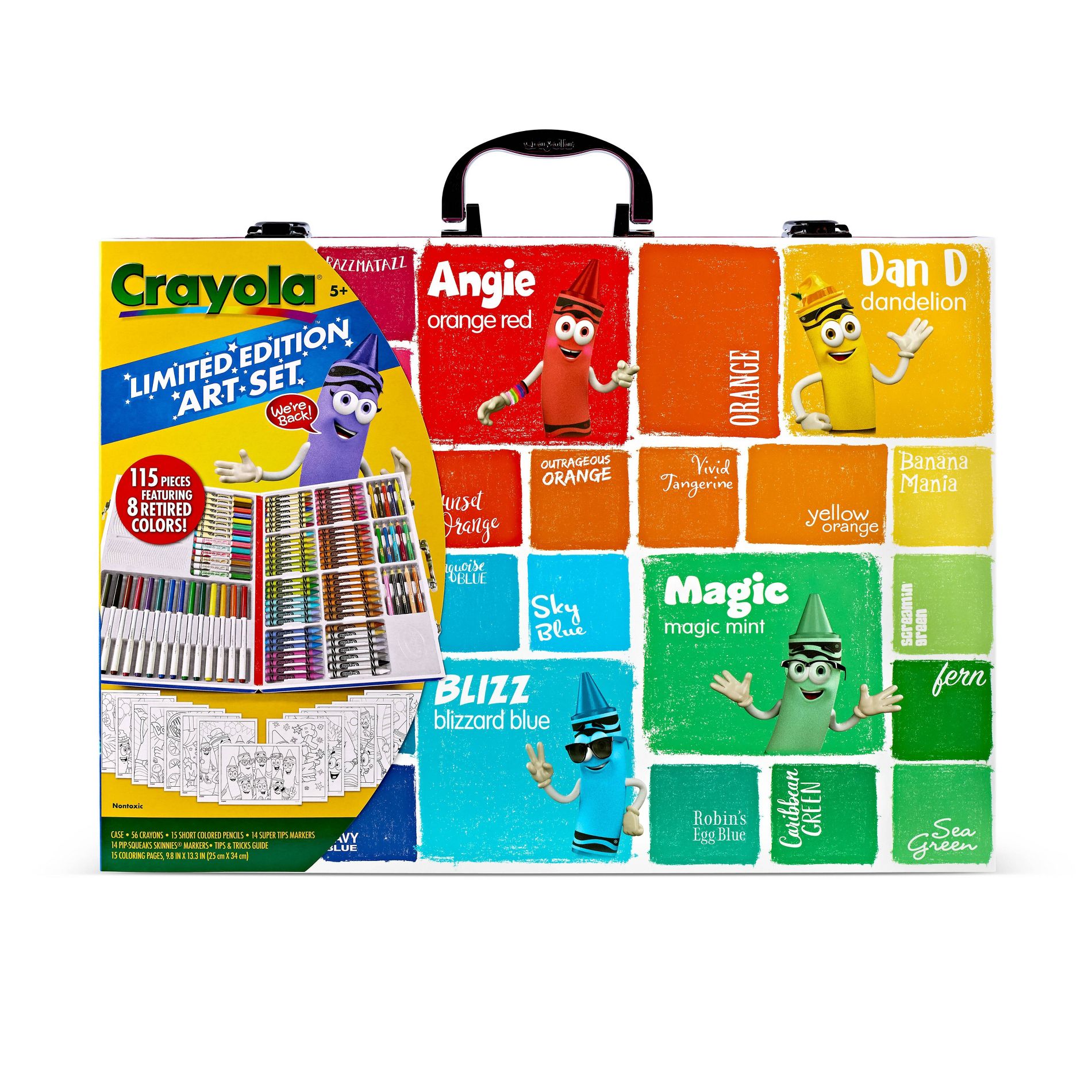 Crayola Limited Edition 115pc Inspiration Art Case Gift