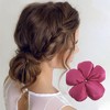 Unique Bargains Women Fashion Sunflower Hairband Rose Red 1 Pc - 2 of 4