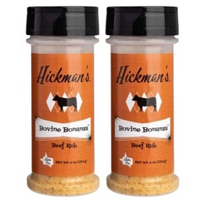 Fat Boy Hickman's BBQ 4 oz Bovine Bonanza Beef Rub Gluten Free - Pack of 2 - 1 of 4