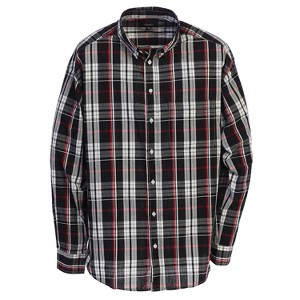 Gioberti Men's Long Sleeve Plaid Shirt - 1 of 1