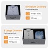 12 Drawer Dresser for Bedroom, Fabric Dressers & Chests of Drawers with Side Pockets - 2 of 4