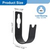 Unique Bargains Heavy Duty Agriculture Garden Water Hose Hanging Storage Hook 8.27" x 4.33" - 2 of 4